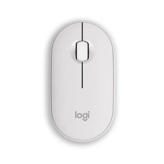 Logitech Pebble 2 M350S Wireless/Bluetooth Mouse - White